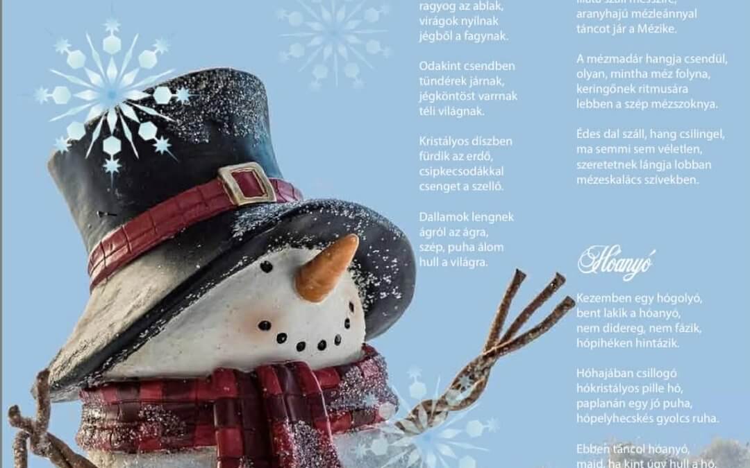 Versek a Lógatom a lábam kötetemből a Csudamadár megjelenésében